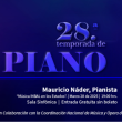 28° Temporada de Piano en Puebla 
