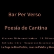 Bar Per Verso: Poesía de Cantina en La Fuga de Don Porfirio
