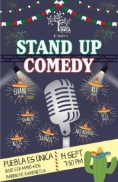 Stand Up Comedy en Puebla es Única