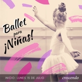 Ballet para Niñas - Clases de Verano en Crescendo