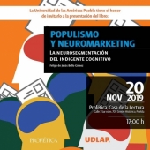 Populismo y Neuromarketing - Presentación de Libro