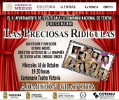 Las Preciosas Ridículas - Teatro en Teziutlán