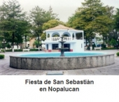 Fiesta de San Sebastián en Nopalucan