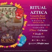 Ritual Azteca: Danza - Festival La Muerte es un Sueño