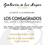 Los Consagrados del Arte Contemporaneo - Exposición