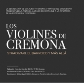 Los Violines de Cremona - Exposición