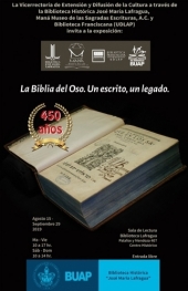 La Biblia del Oso: Un Escrito, Un Legado - Exposición