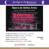 Cuarta Temporada Virtual de Ópera de Bellas Artes