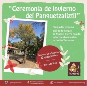 Ceremonia de Invierno del Panquetzaliztli