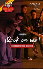CANCELADO - Cora Rock Band en Vikingwings