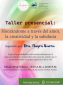 Taller presencial: Honrándome a través del amor, la creatividad y la sabiduría