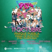90's Pop Tour en Parque Puebla - Firma de boletos