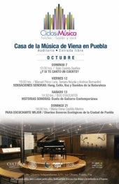 Casa de la Música de Viena en Puebla - Ciclo de Música