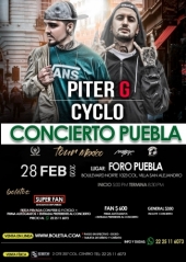 Piter G y Cyclo en Puebla