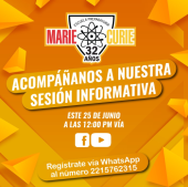 Sesión Informativa en Línea - Preparatoria Marie Curie