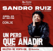 Sandro Ruiz en Foro Conde