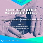 Curso de Interpretación de Análisis Microbiológicos Parte 1