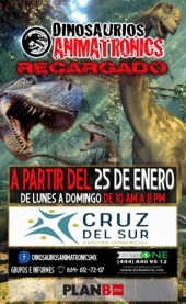 Dinosaurios Animatronics en Puebla