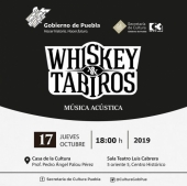 Whiskey & Tabiros en Casa de Cultura