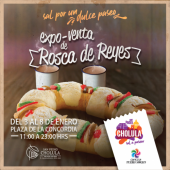 Expo Venta de Rosca de Reyes en San Pedro Cholula