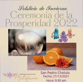 Ceremonia de Solsticio de Invierno y ceremonia de la Prosperidad 2022. 