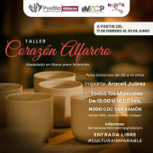 Taller de Modelado en Barro para Infancias en Puebla