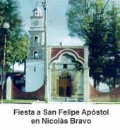 Fiesta a San Felipe Apóstol en Nicolás Bravo