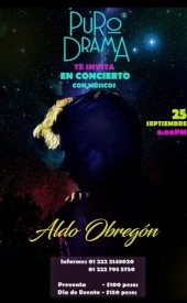 Aldo Obregón - Concierto en Puro Drama