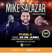 Mike Salazar en Puebla