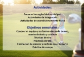 Aprende Golf Este Verano - Curso en Colegio México Nuevo