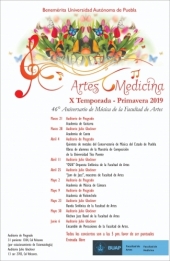 Artes Medicina: X Temporada Primavera 2019