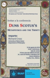 Duns Scotus's Metaphysics and the Trinity - Conferencia