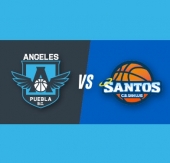 Ángeles de Puebla VS Santos de San Luis - LNBP