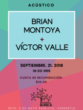 Brian Montoya y Víctor Valle en Puebla es Única