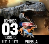 Dinosaurios en Vivo en Puebla