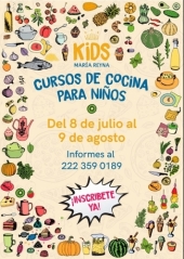 Cocina para Niños - Curso de Verano en María Reyna