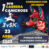 1° Carrera Canicross en Puebla 