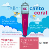 CANCELADO - Canto Coral - Taller del IMACP