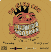 Te Vi en Un Planetario + Los Flakos en Puebla