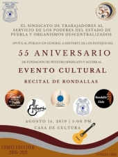 Recital de Rondallas - 55 Aniversario del Sindicato de Trabajadores de Puebla