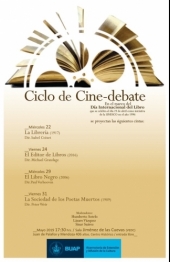 Ciclo de Cine Debate en Buap VEDC