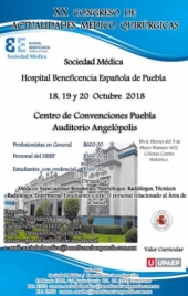 XX Congreso de Actualidades Médico Quirúrgicas