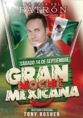 Gran Noche Mexicana en La Casa del Patrón