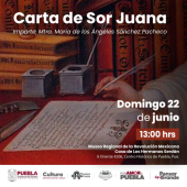 Conferencia: Carta de Sor Juana