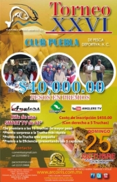 Torneo XXVI del Club Puebla de Pesca Deportiva