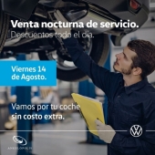 Venta Nocturna de Servicio - Volkswagen Angelópolis
