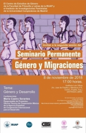 Segunda Sesión del Seminario Permanente Género y Migraciones