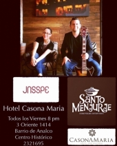 CANCELADO - Dueto Jasspe en Santo Menjurje