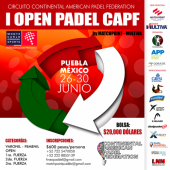 I Open Pádel CAPF en Puebla
