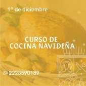 Cocina Navideña - Curso en Escuela de Gastronomía María Reyna
